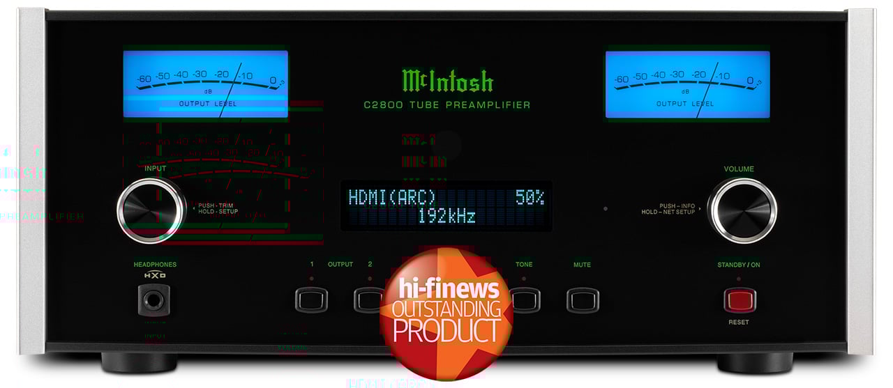 McIntosh C2800 Vacuum Tube Preamplifier