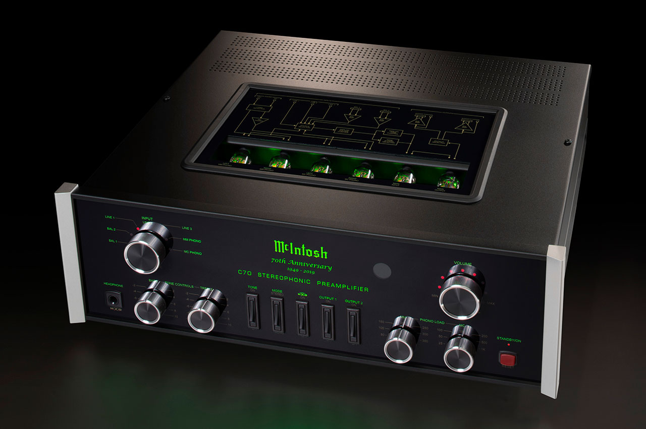 McIntosh C70 70th Anniversary Vacuum Tube Preamplifier