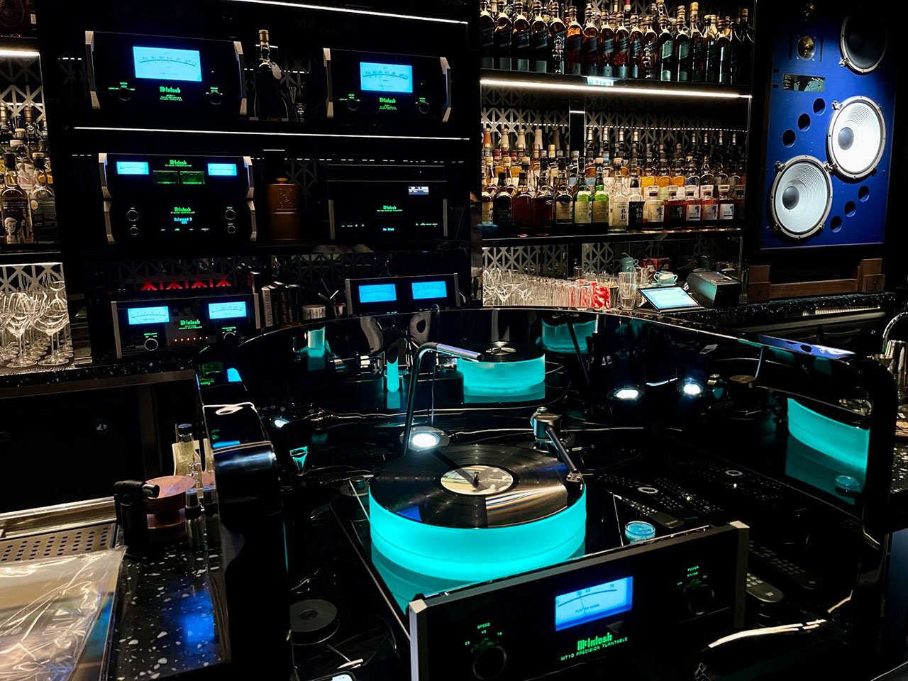 CNY Bar with McIntosh audio equipment