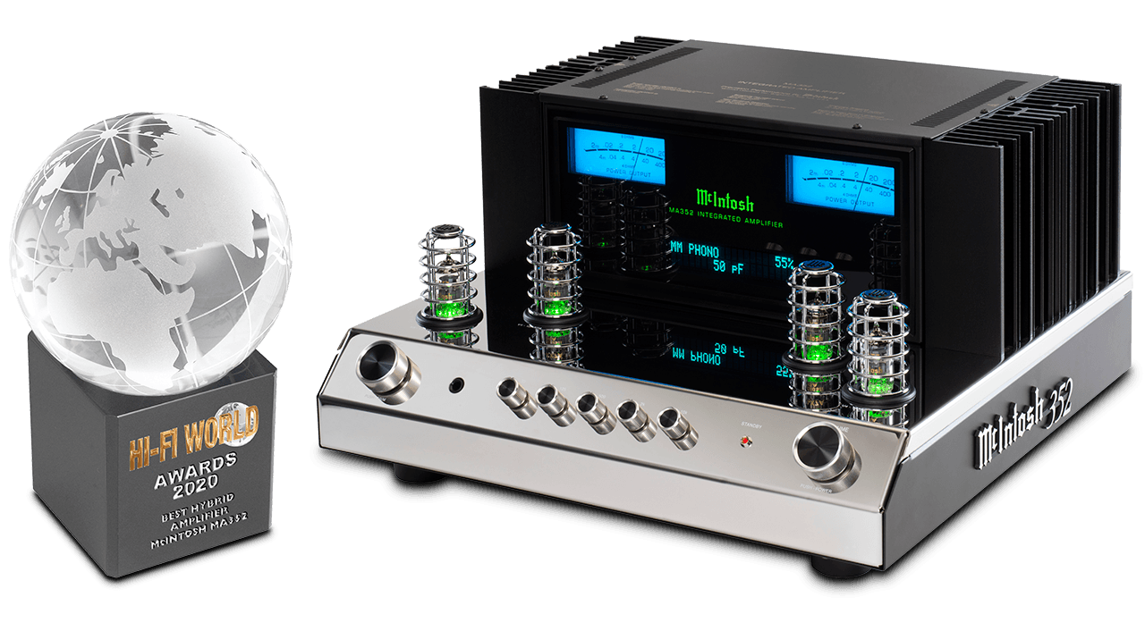 McIntosh "Audacious" MA352 Integrated Amplifier Named Best Hybrid
