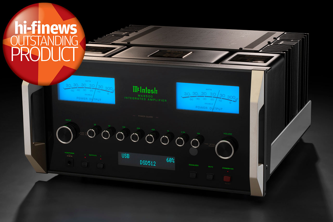 McIntosh MA9500 Integrated Amplifier Hi-Fi News Outstanding Product