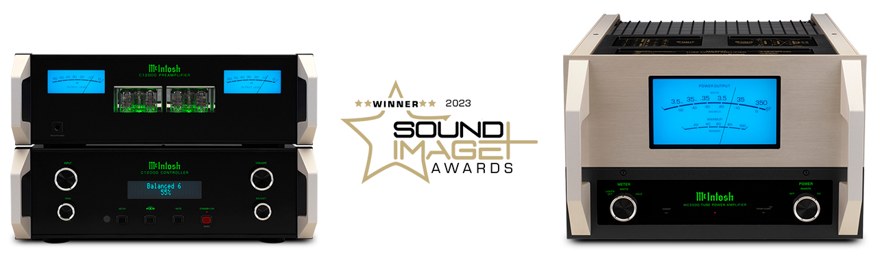 McIntosh MC3500 and C12000 Sound + Image award
