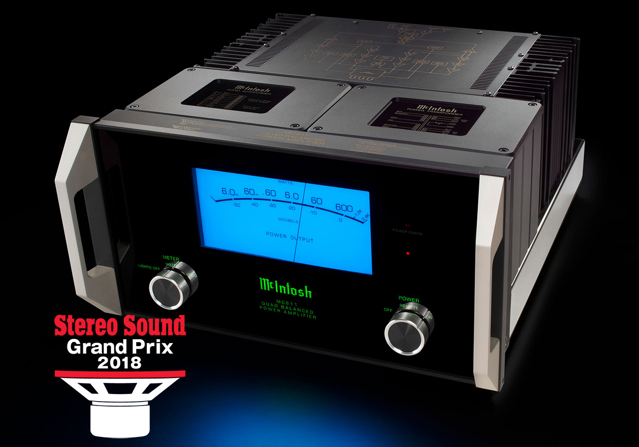 McIntosh MC611 Amplifier Stereo Sound Grand Prix Award 2018