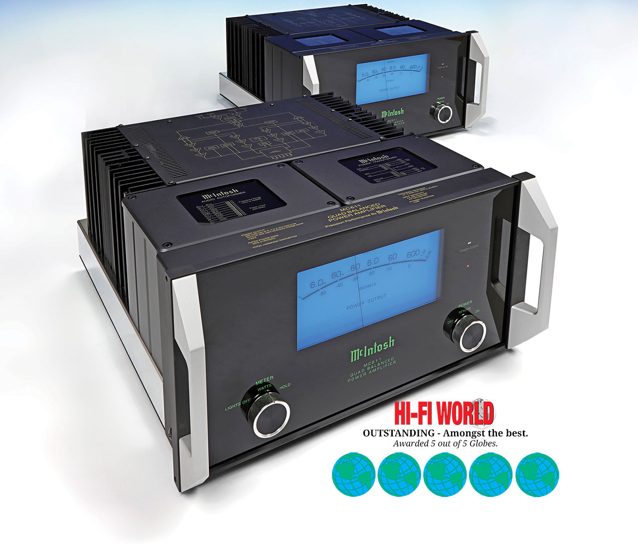 McIntosh "Massively Impressive" McIntosh MC611 Monoblock Amplifiers