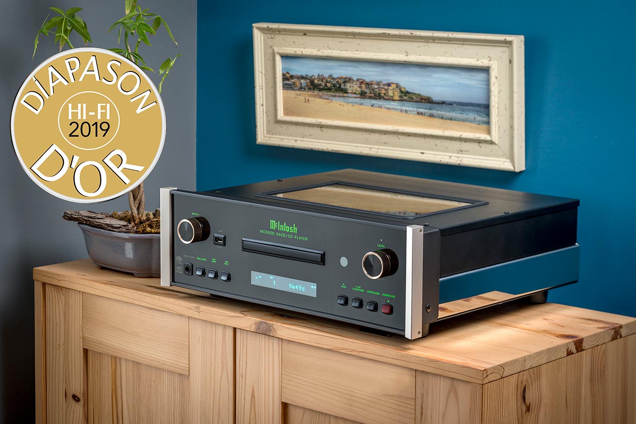 McIntosh MCD600 wins 2019 Diapason d'Or HiFi Award