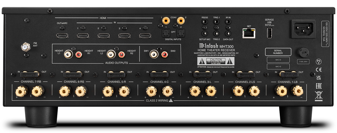 McIntosh MHT300 Home Theater Receiver
