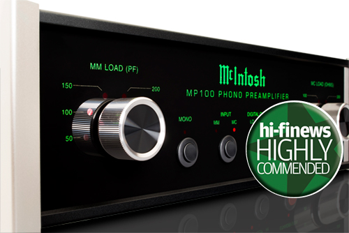 McIntosh MP100 Phono Preamplifier