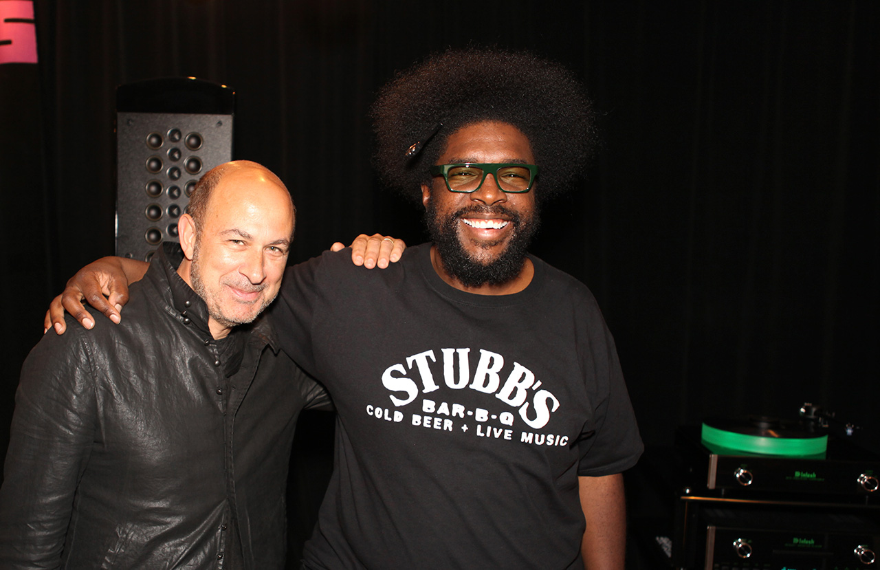 McIntosh MT5 turntable event with Questlove and John Varvatos