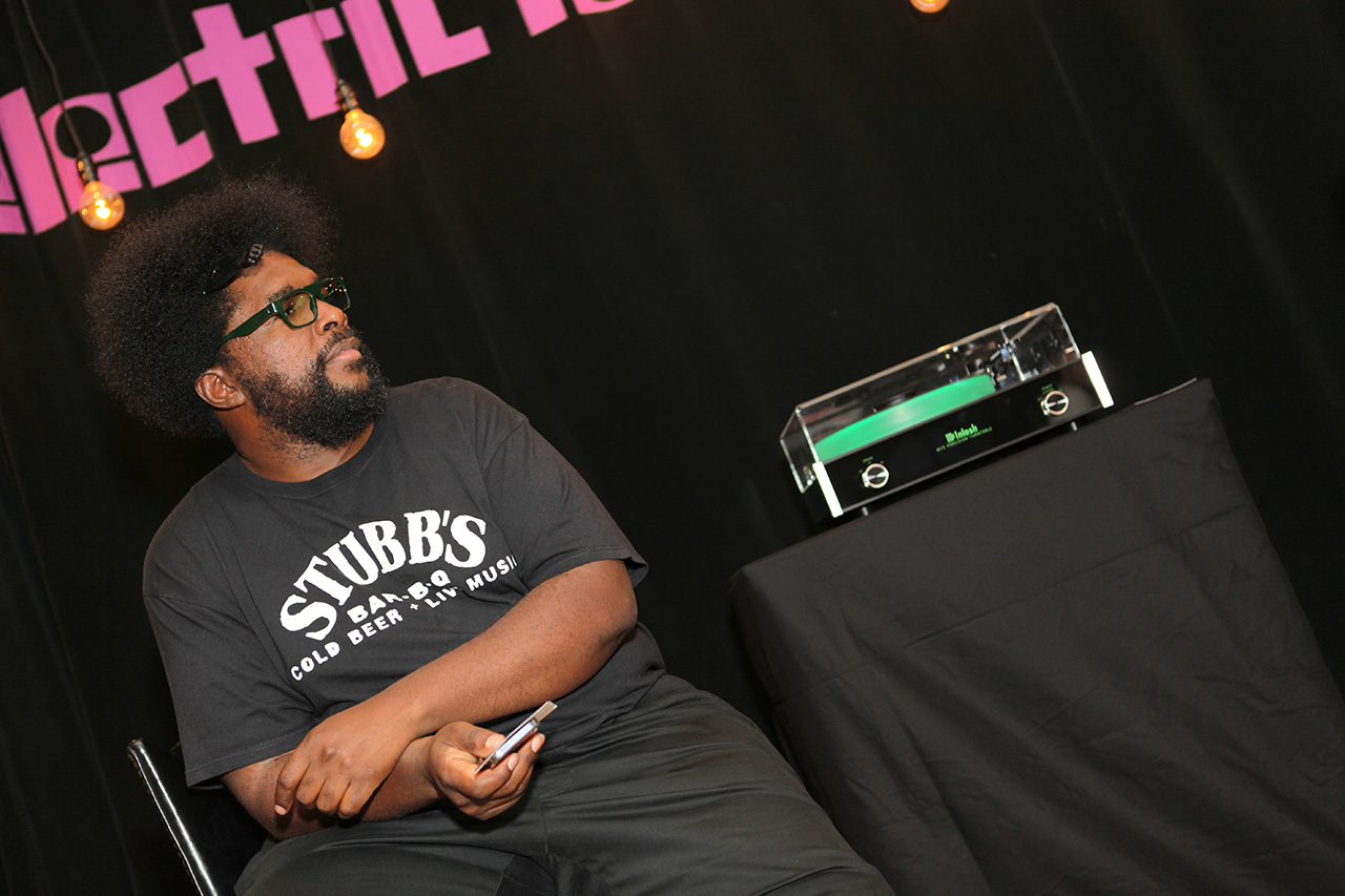 McIntosh MT5 turntable event with Questlove and John Varvatos