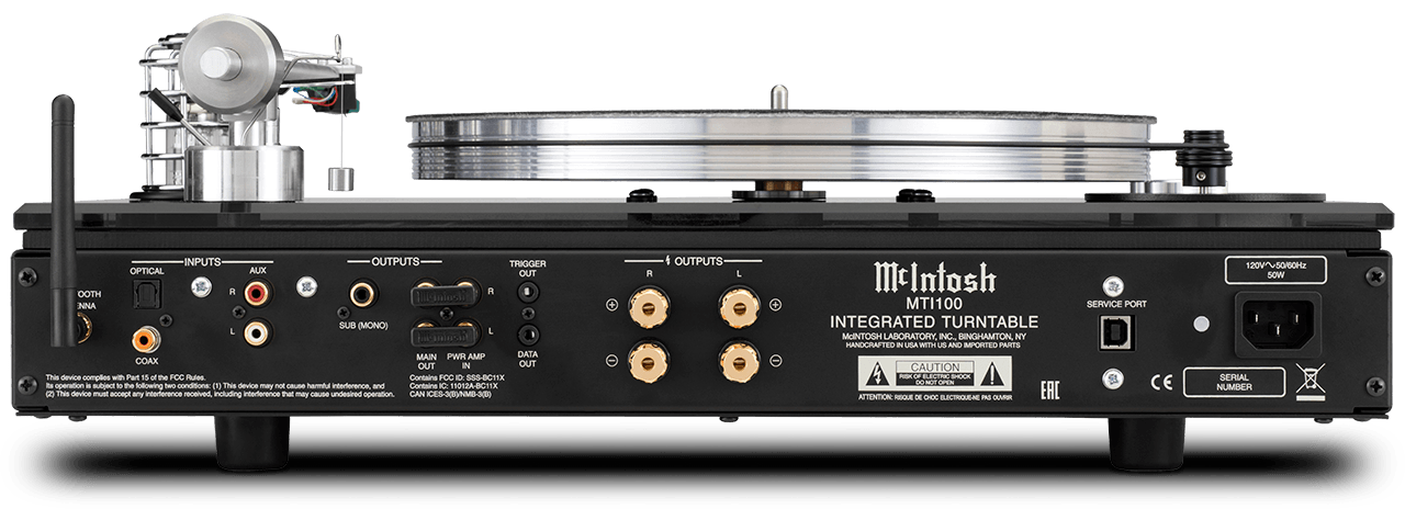 McIntosh MTI100 Integrated Turntable