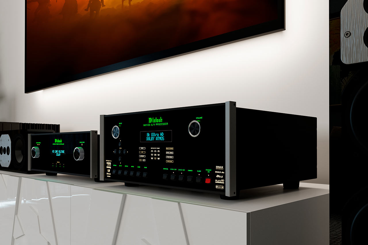 McIntosh - MX123 A/V Processor Receives 8K Upgrade