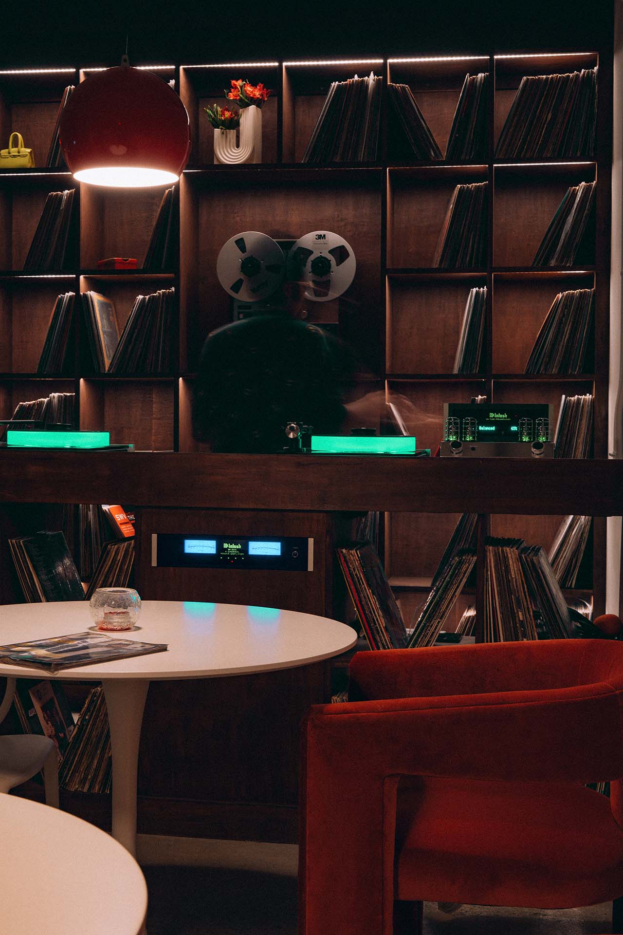 SEVEN:45 with McIntosh audio equipment