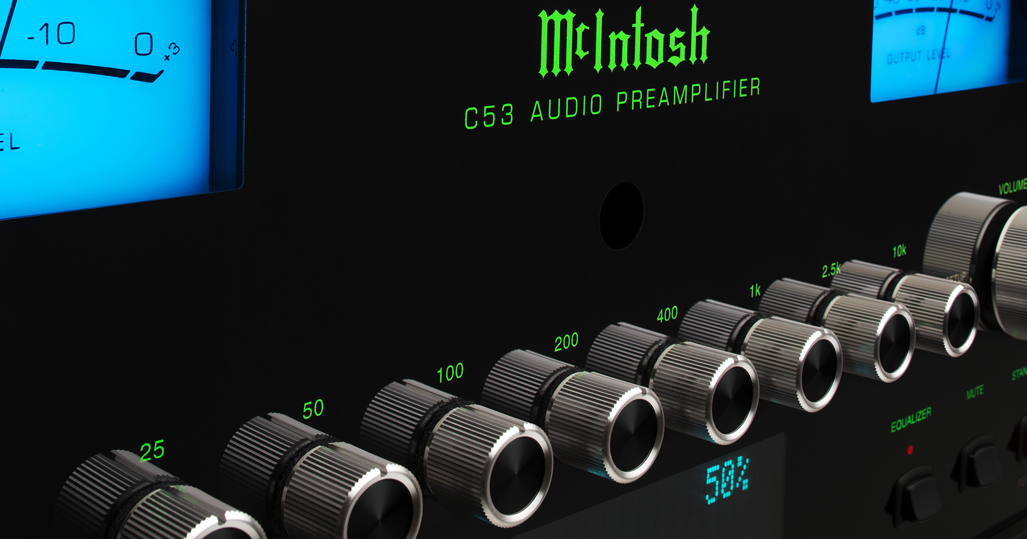 McIntosh Vacuum Tube and Solid State Stereo Preamplifiers