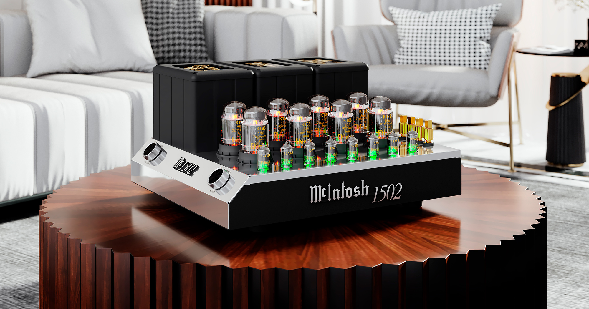 McIntosh MC1502 Vacuum Tube Amplifier