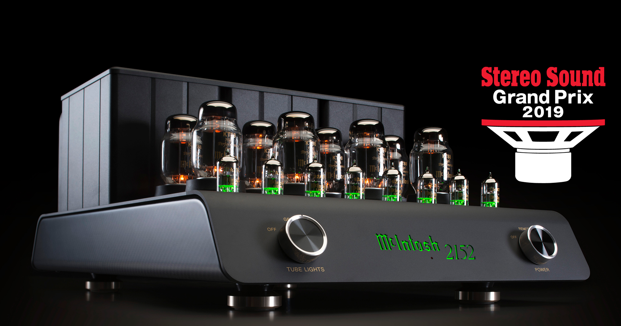 McIntosh MC2152 Amplifier Wins Stereo Sound 2019 Grand Prix Award