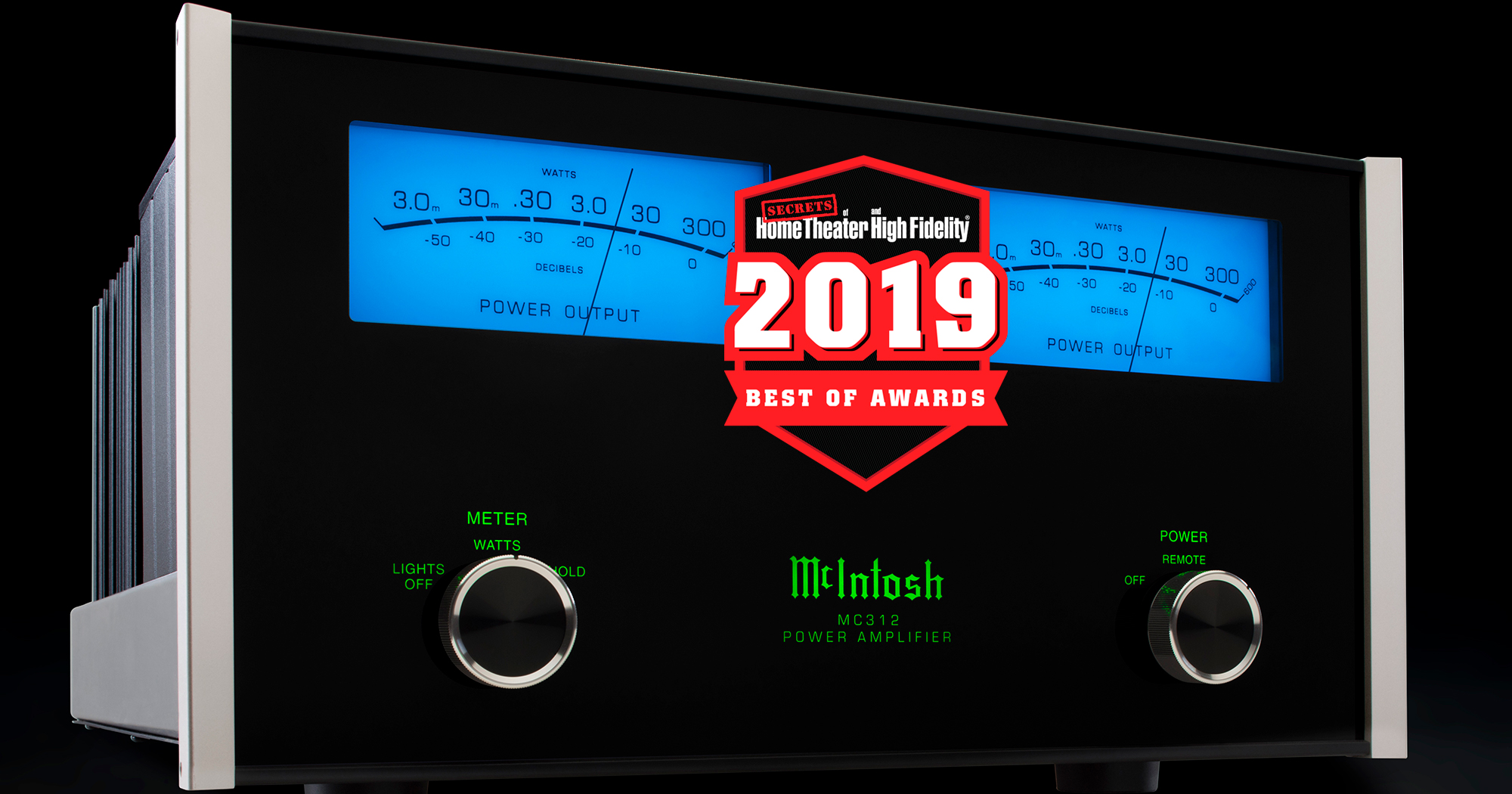 McIntosh MC312 named Best Stereo Power Amplifier of 2019