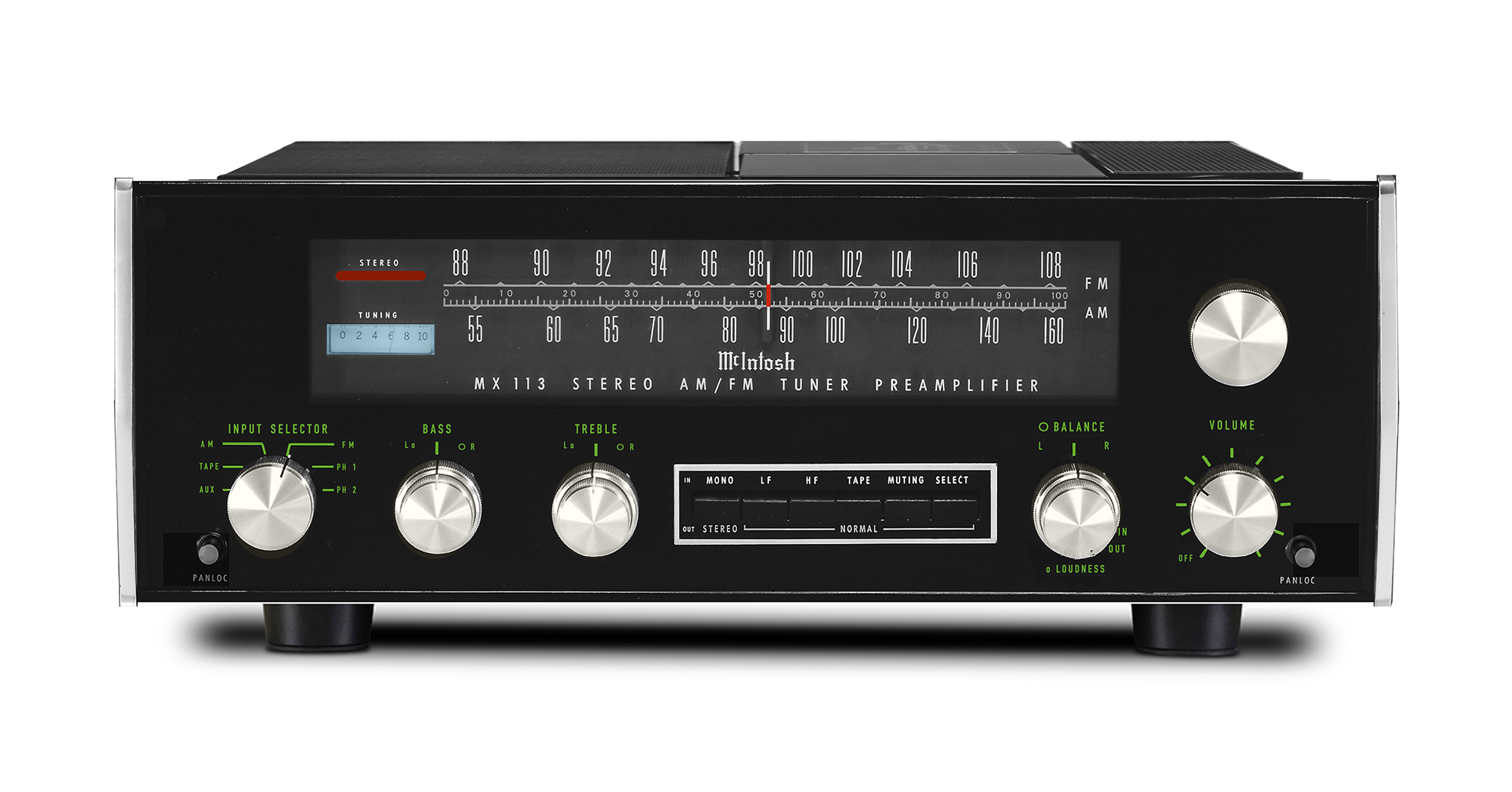 Tuner/Préampli Stéréo Vintage Mitsubishi M-PF5351 - Fonctionnel, Bon état