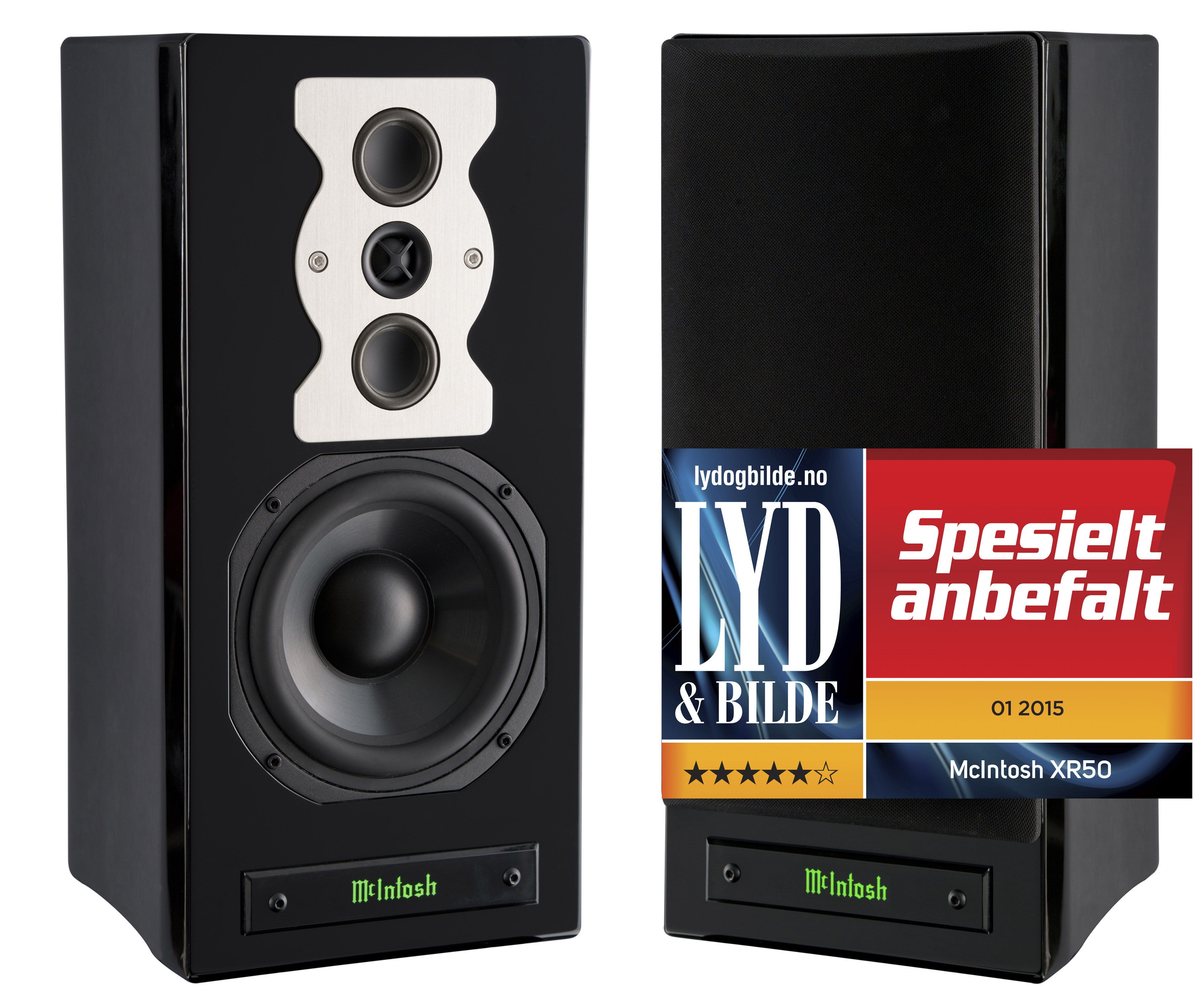 スピーカー・ウーファー McIntosh M100 Speaker McIntosh XR100 Floorstanding Speakers; Black Pair - The