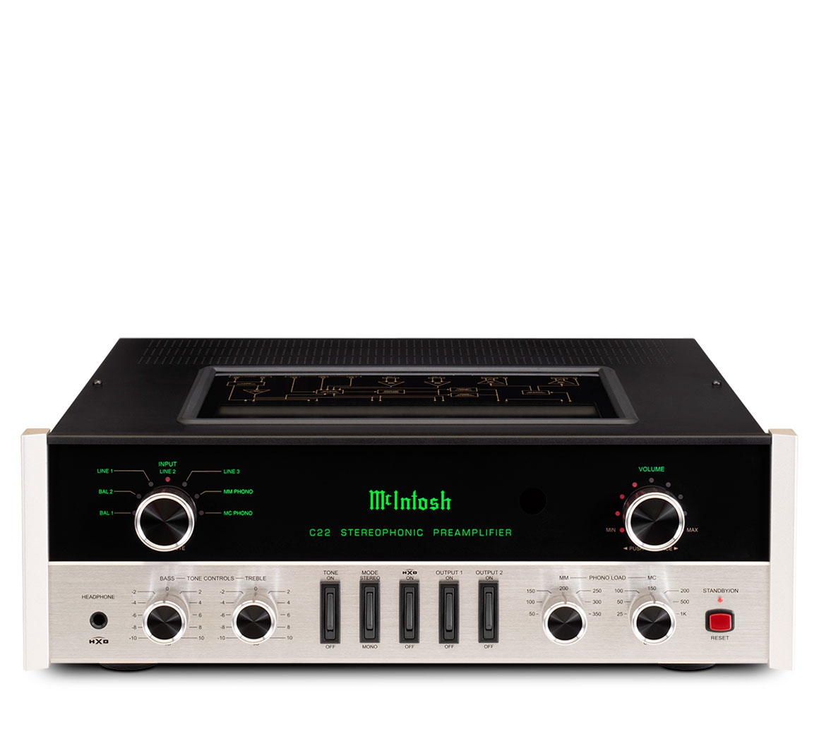 Mcintosh C53 Stereo Preamplifier Mcintosh sound quality for up to 16 audio devices. mcintosh c53 stereo preamplifier