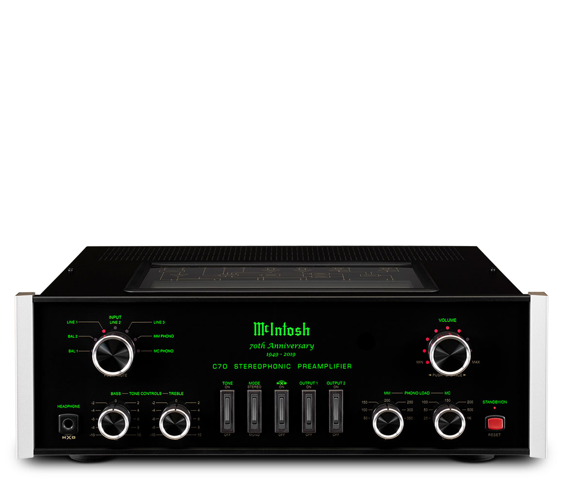 McIntosh C70 70th Anniversary Vacuum Tube Preamplifier