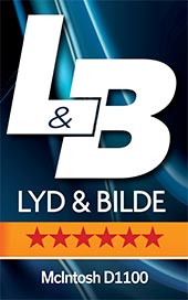 McIntosh D1100 Preamplifier Lyde & Bilde badge