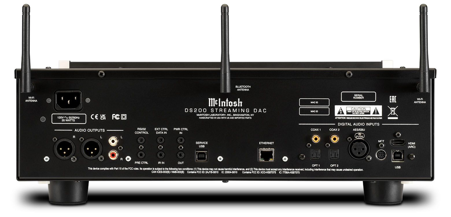 McIntosh DS200 Streaming DAC