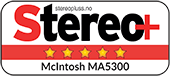 McIntosh MA5300 Integrated Amplifier Stereo+ 5 Star Award
