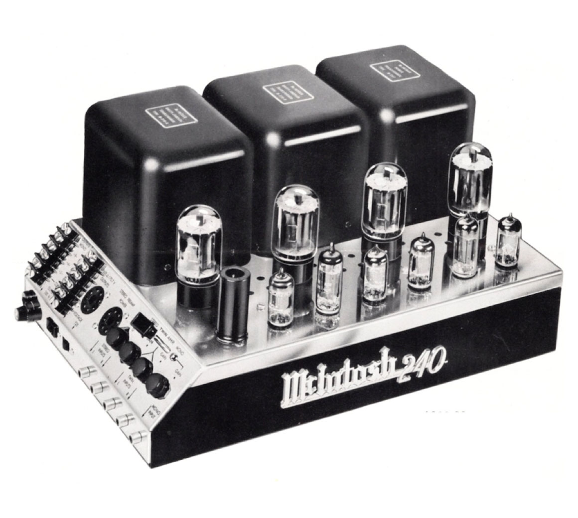 McIntosh MC240 Vacuum Tube Amplifier