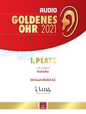 McIntosh MC462 Golden Ear Award AUDIO Magazine