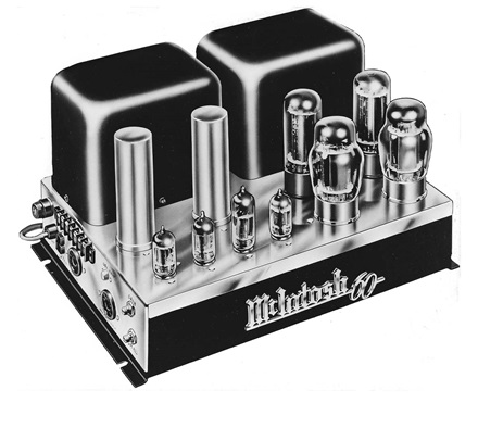McIntosh MC60 Vacuum Tube Amplifier
