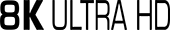 Logotipo de 8K Ultra HD