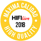 HiFi Live 2018 High Quality Award logo
