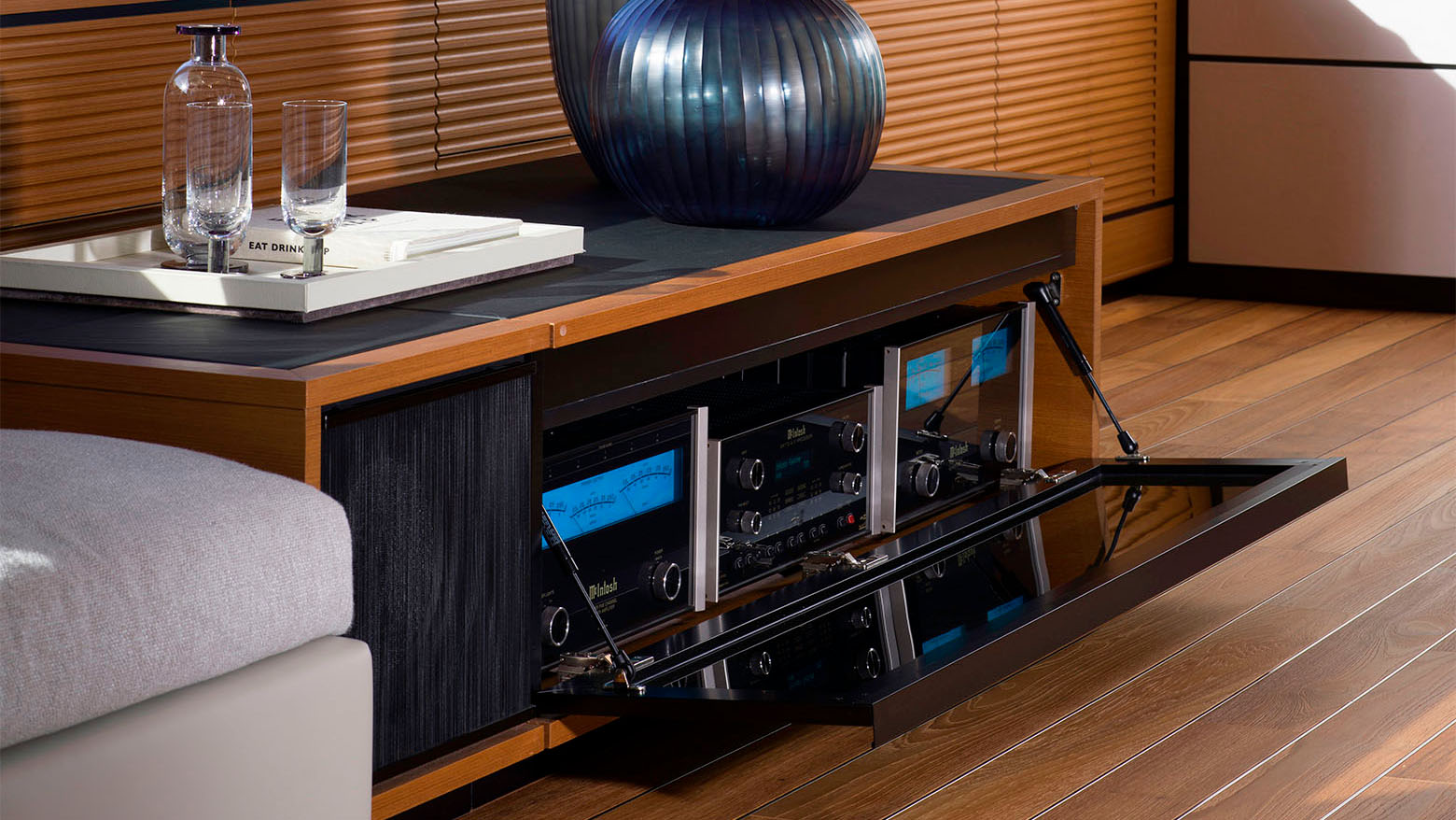 McIntosh amplifiers and Wally yachts