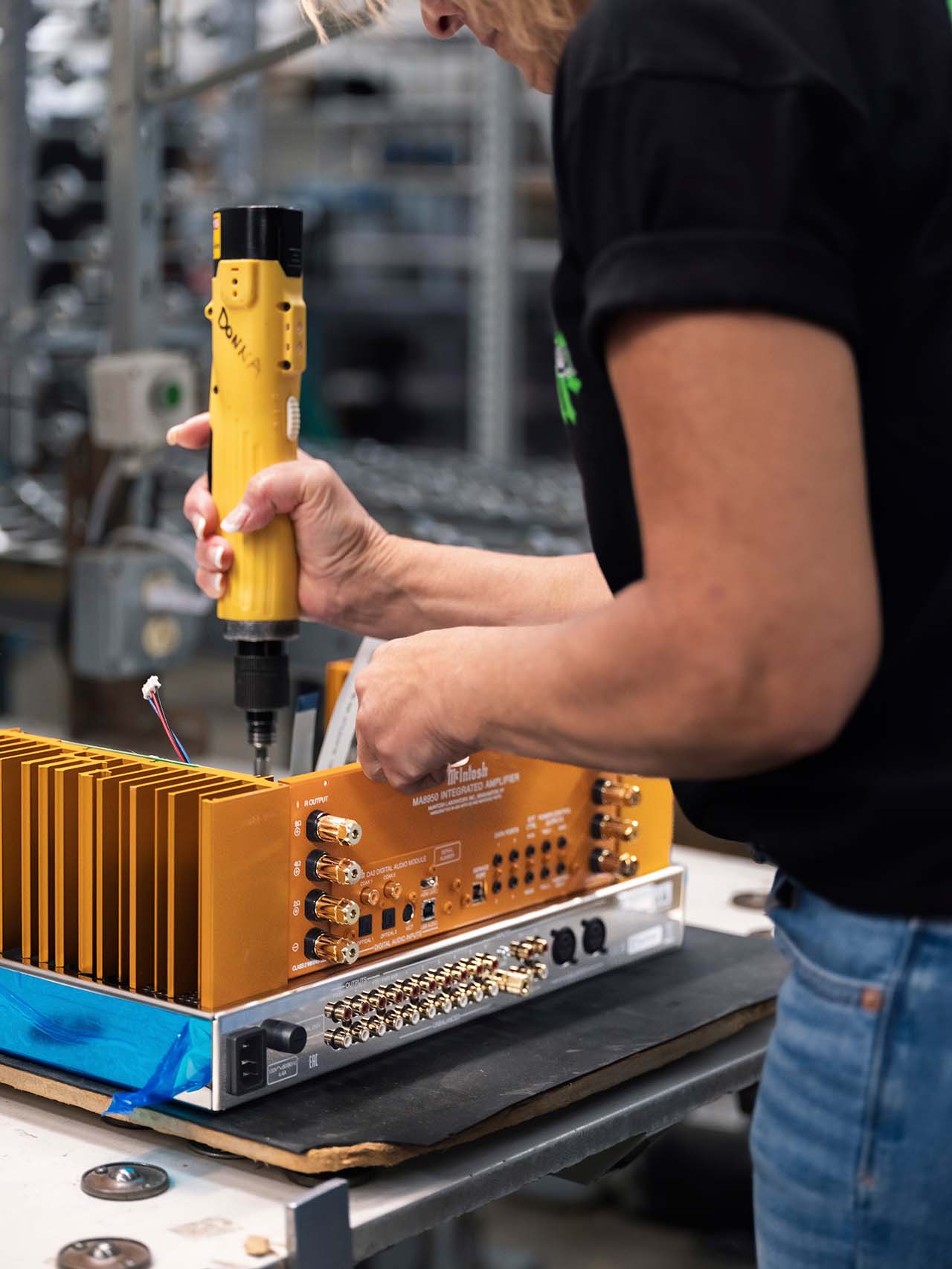 McIntosh x Virgil Abloh – MA8950 Integrated Amplifier Concept