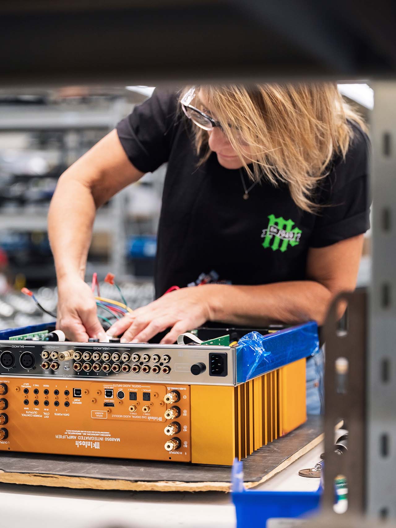 McIntosh x Virgil Abloh – MA8950 Integrated Amplifier Concept