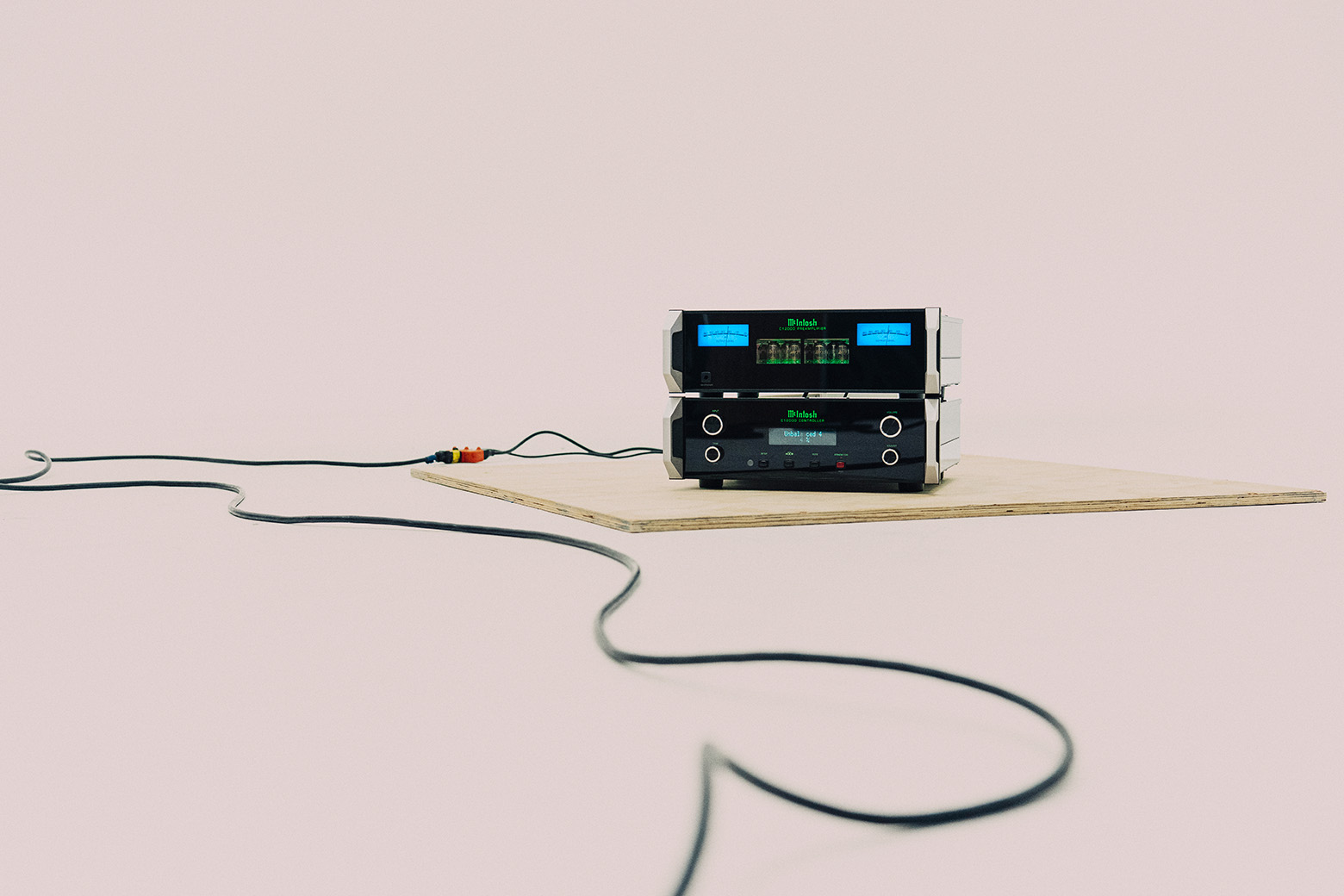 McIntosh C12000 Solid State and Vacuum Tube Preamplifier