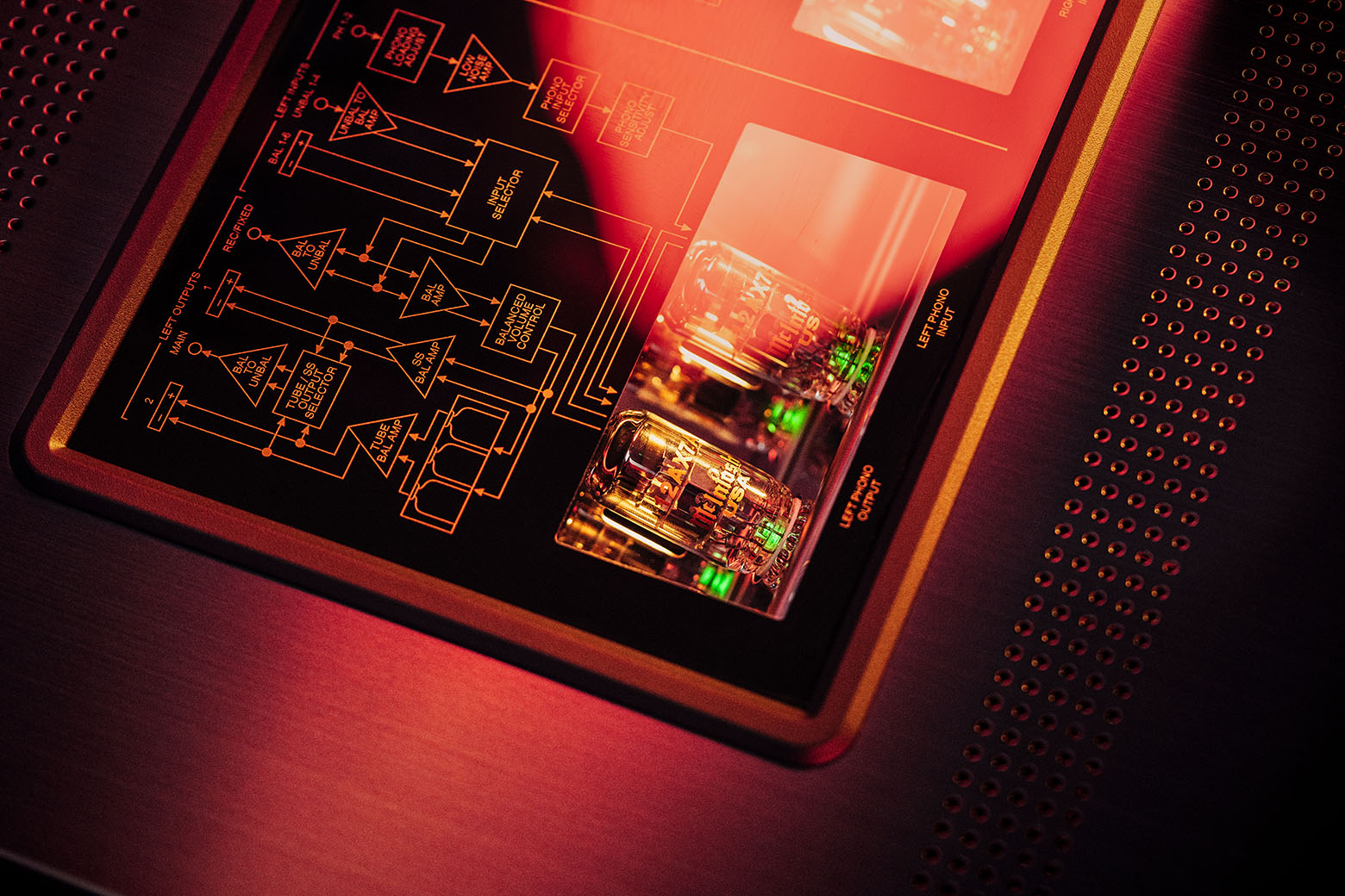 McIntosh C12000 Solid State and Vacuum Tube Preamplifier