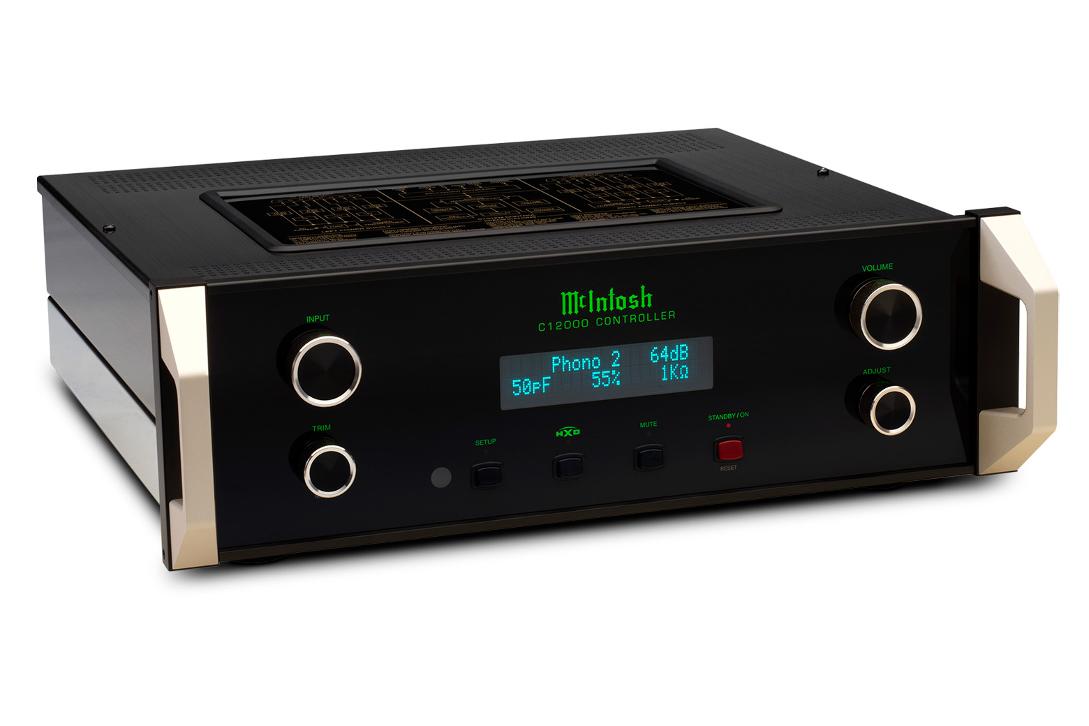 McIntosh C12000 Solid State and Vacuum Tube Preamplifier