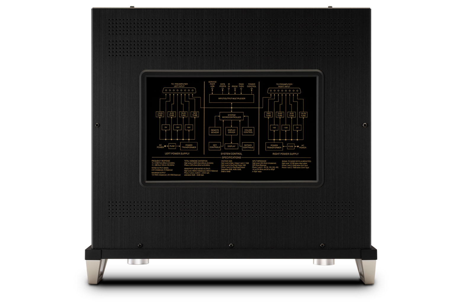 McIntosh C12000 Solid State and Vacuum Tube Preamplifier