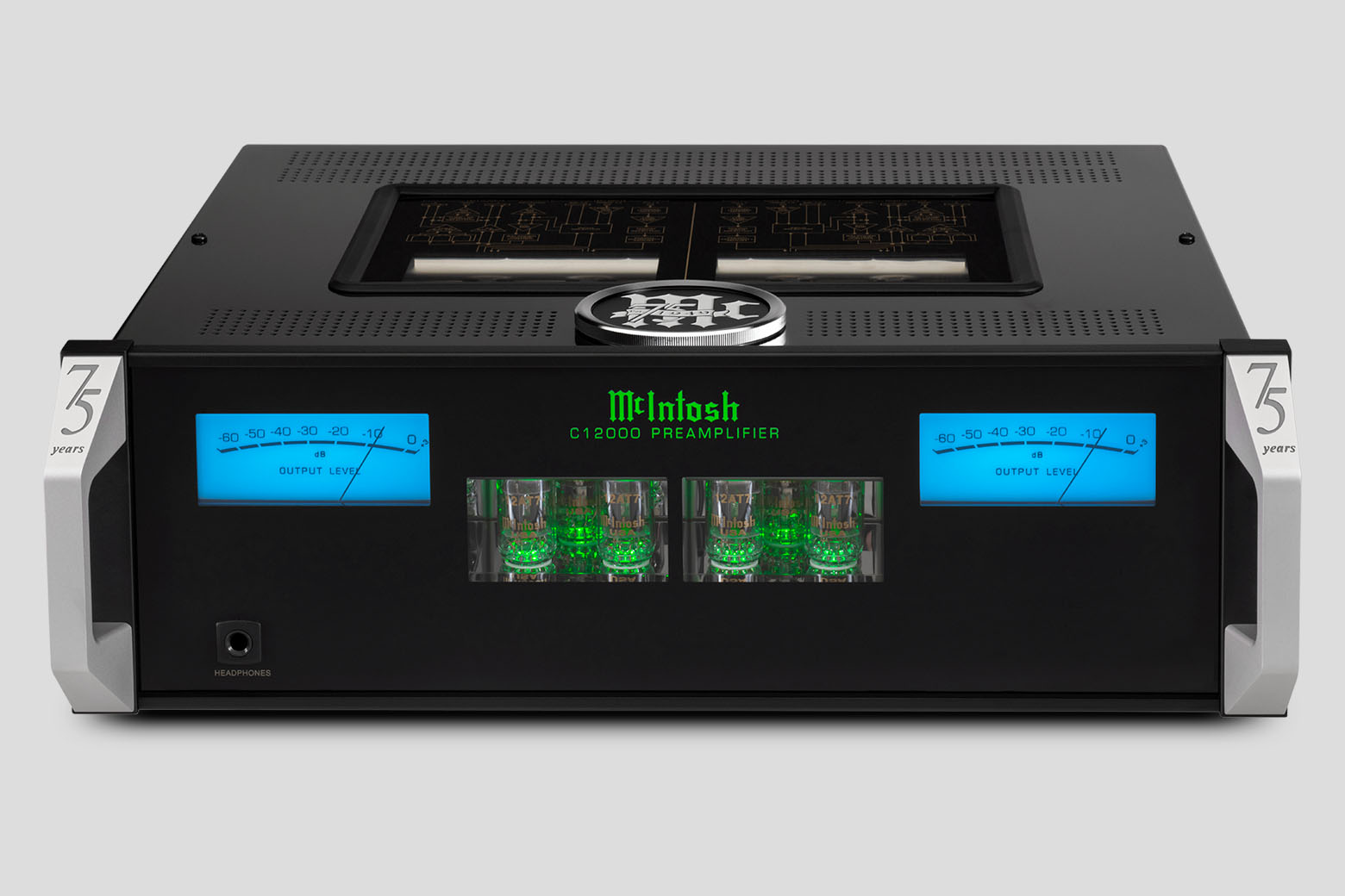 McIntosh C12000 Solid State and Vacuum Tube Preamplifier