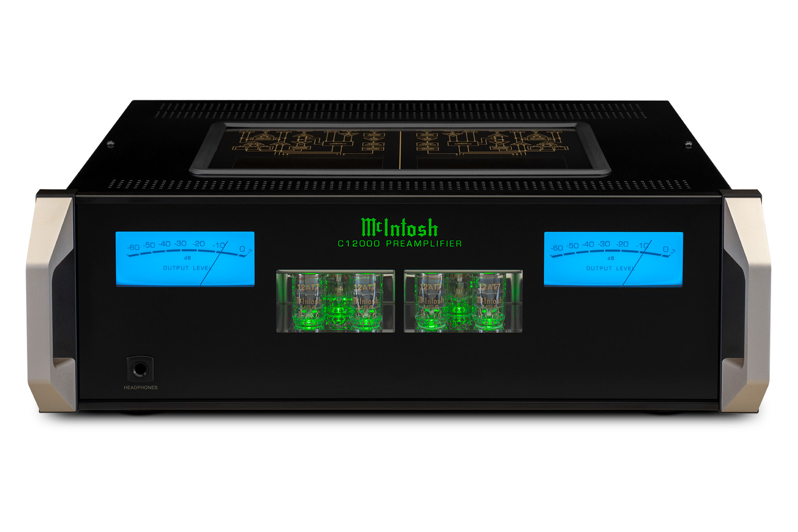 McIntosh C12000 Solid State and Vacuum Tube Preamplifier