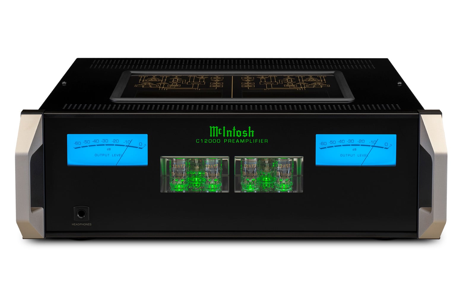 McIntosh C12000 Solid State and Vacuum Tube Preamplifier