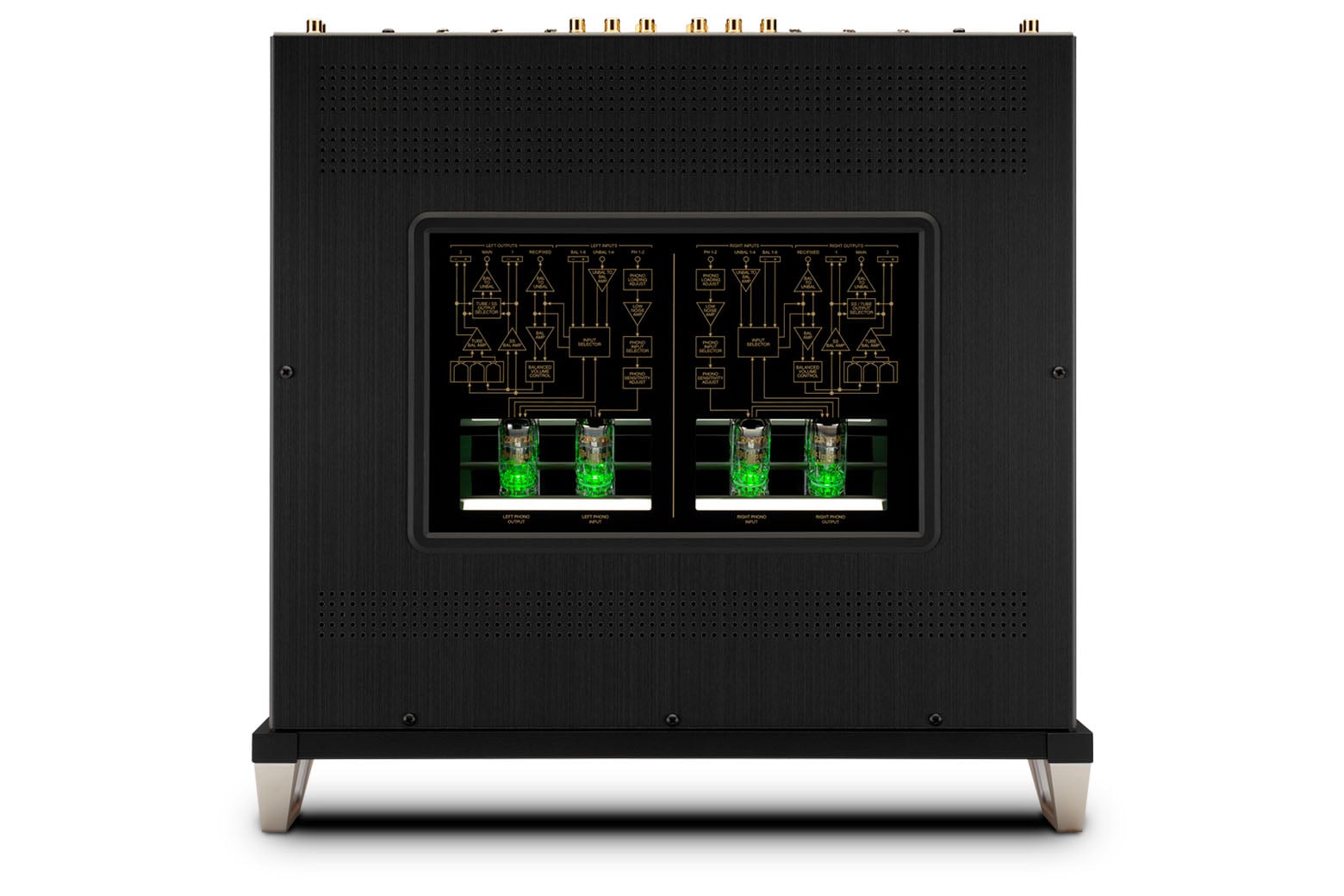 McIntosh C12000 Solid State and Vacuum Tube Preamplifier