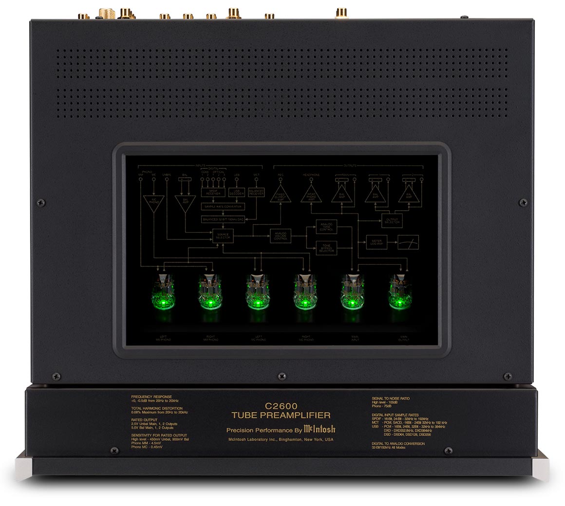 McIntosh C2600 Vacuum Tube Preamplifier