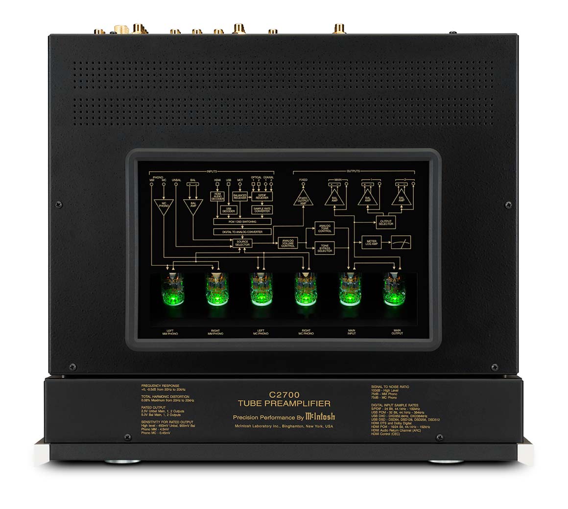 McIntosh C2700 Vacuum Tube Preamplifier