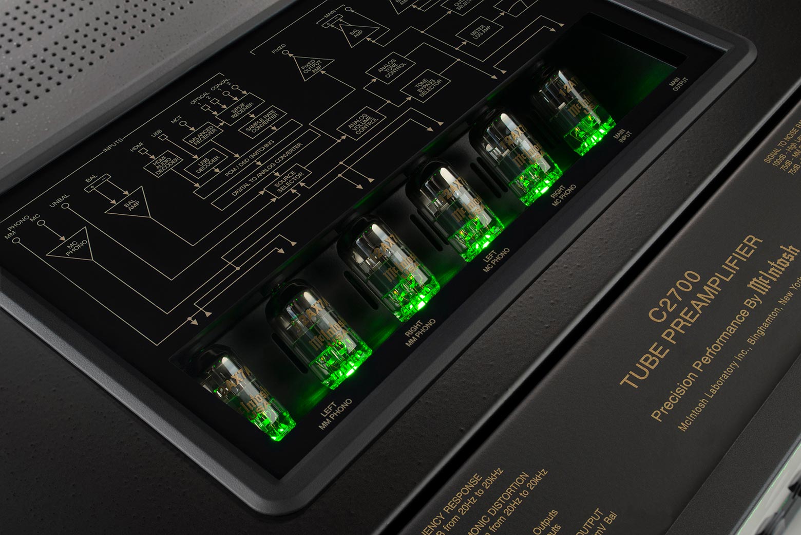 McIntosh C2700 Vacuum Tube Preamplifier