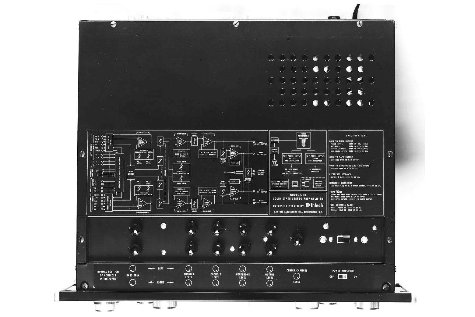 McIntosh C28 Preamplifier