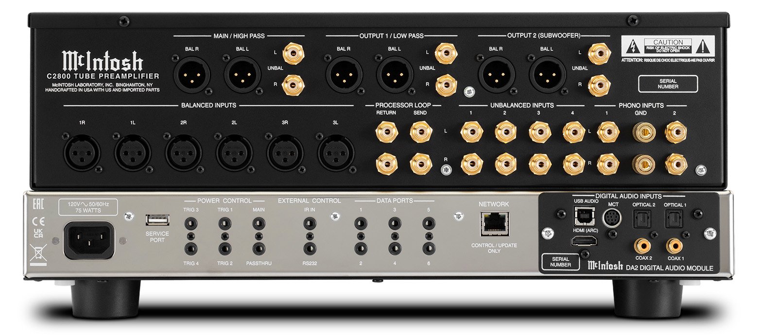 McIntosh C2800 Vacuum Tube Preamplifier