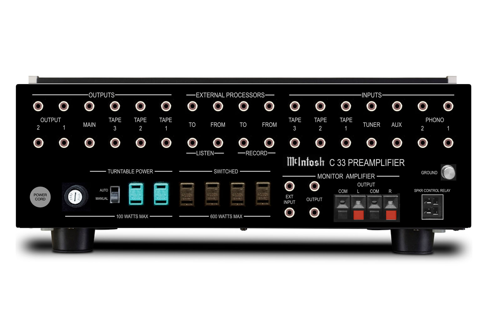 McIntosh C33 2Channel Solid State Preamplifier