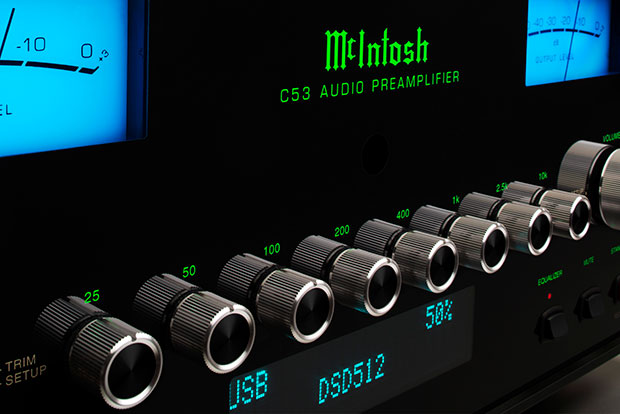 Przedwzmacniacz McIntosh C53